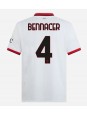 AC Milan Ismael Bennacer #4 Vieraspaita 2024-25 Lyhythihainen